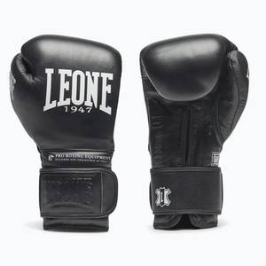 Боксерські рукавички Leone Greatest Black 14 ун. купити