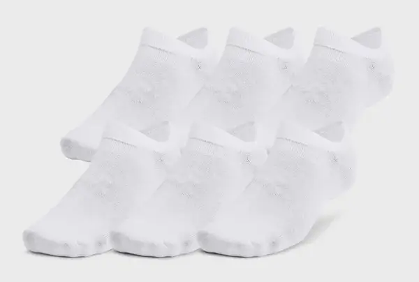 Носки UA Essential No Show 6pk белый Уни SM купить