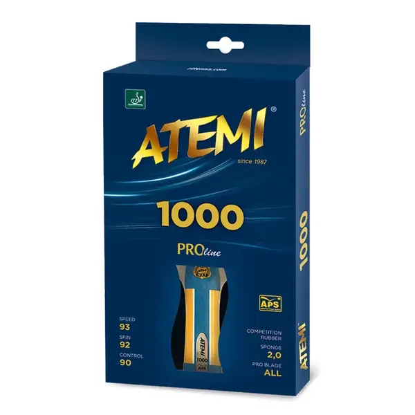 Ракетка для настільного тенісу Atemi 1000 PRO APS купити недорого в Україні, фото 2