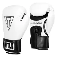 Боксерские перчатки TITLE Boxing Vegan Gloves White/Black 14 oz (капа в комплекте) купить