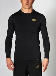 Рашгард з довгим рукавом Leone Black/Gold L купити