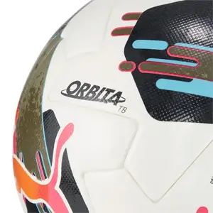 М'яч футбольний Puma Orbita 1 TB (FIFA Quality Pro) білий, чорний, коричневий | Розмір 5 купити