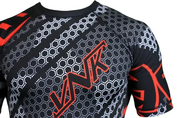 Рашгард з коротким рукавом VNK Contact Red XL купити недорого в Україні, фото 5