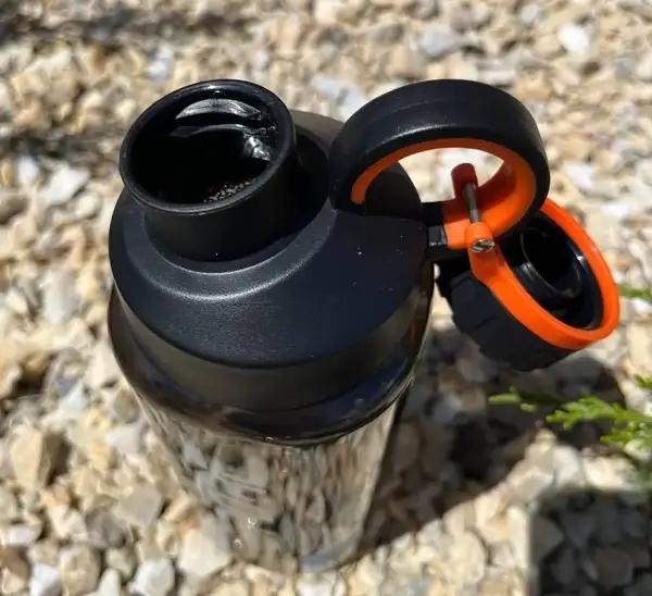 Пляшка для води CASNO 1500 мл KXN-1237 Чорна купити недорого в Україні, фото 5