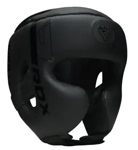 Боксерський шолом RDX F6 Matte Black XL | Обхват голови >58 см купити