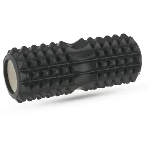 Массажный ролик Gymtek для йоги и фитнеса 33*10,5см черный купить