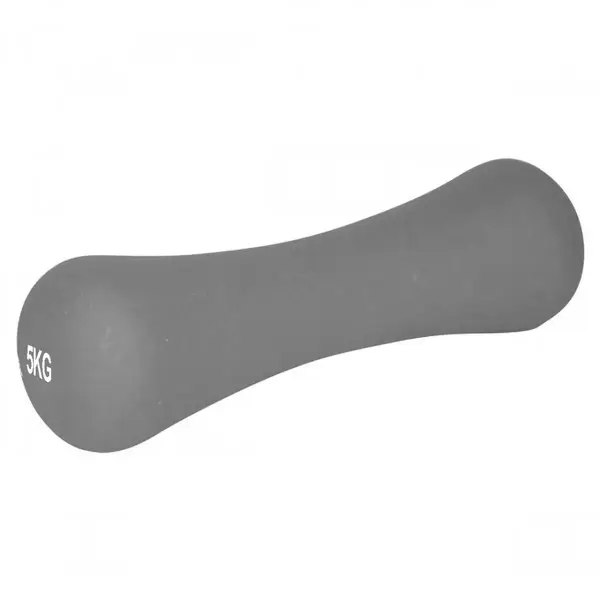 Гантелі неопренові PowerPlay 4126 Spartacus 2*5 кг. Сірі (пара - 2шт.) + Резинка для фітнесу 7,5кг. купити недорого в Україні, фото 6