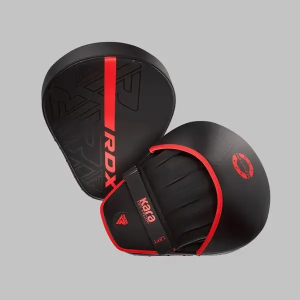 Лапы боксерские RDX F6 KARA Matte Red купить недорого в Украине, фото 4