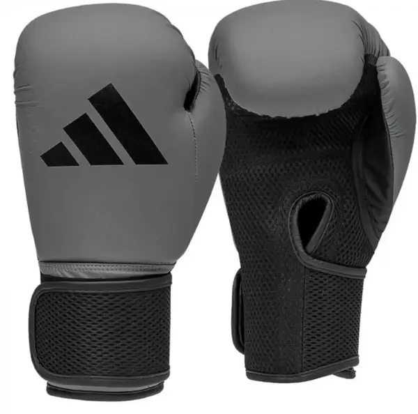 Боксерський набір Adidas Boxing Youth Kit | сіро-чорний 10 ун | Adidas KIT23 купити недорого в Україні, фото 8