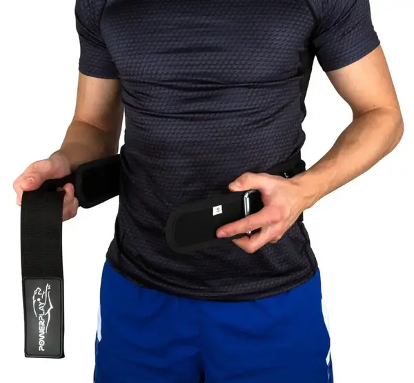 Пояс неопреновый для тяжелой атлетики Power Play 5546 Black M купить недорого в Украине, фото 5