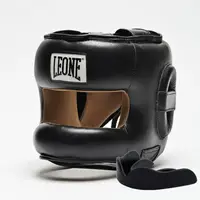 Боксерский шлем с бампером Leone CS425 | Черный | M | Обхват головы 55-58 см Боксерский шлем с бампером Leone CS425 | Черный | M | Обхват головы 55-58 см купить