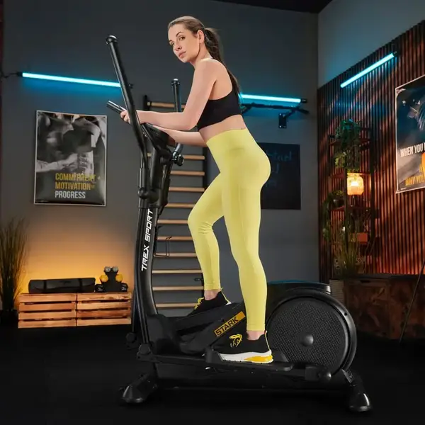 Орбітрек Trex Sport TX-700ECT STARK електромагнітний чорний купити недорого в Україні, фото 3