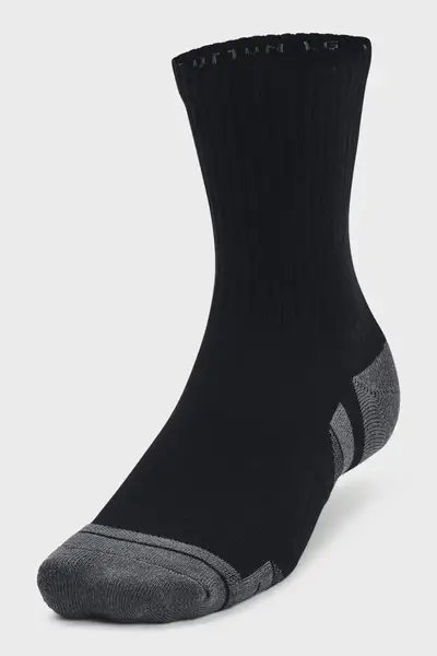 Носки UA Performance Cotton 3p Mid черный Уни XL купить недорого в Украине, фото 3