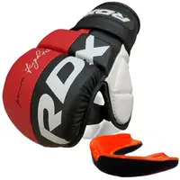 Перчатки для ММА (Греплинговые перчатки) RDX T6 Plus Rex Red L купить