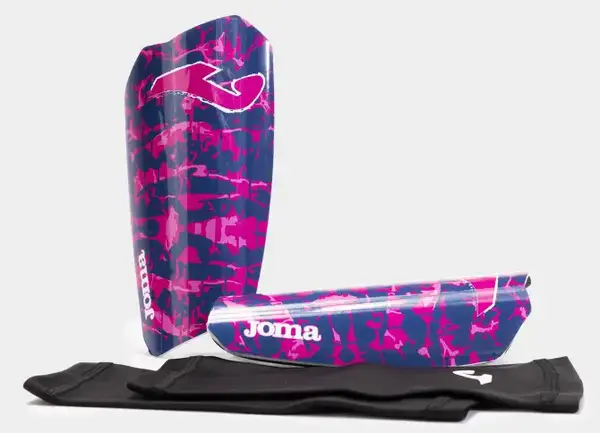 Щитки Joma SPARTAN синий, розовый чел L (рост 155-175 см) купить