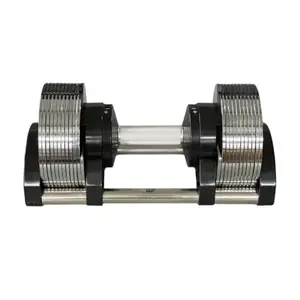 Гантель набірна 3-24 кг Generation Fitness GF3-24kg (хром) купити