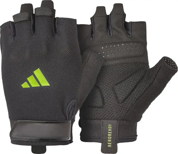 Перчатки для тренинга Adidas Essential Training Gloves черный, зеленый Уни XL купить