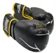 Боксерські рукавиці PowerPlay 3018 Jaguar Чорно-Жовті 14 унцій купити