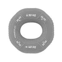 Эспандер кистевой силиконовый PowerPlay PP-4331 Hand Grip Large 30-35-40 кг. Серый купить