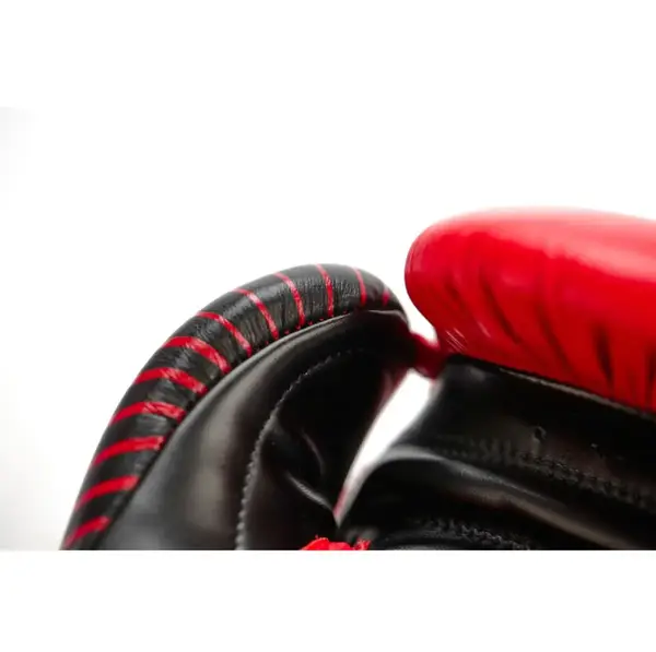 Перчатки для бокса с лицензией Wako и кикбоксинга | 10 унций | красно-черный | ADIDAS adiKBWKF200 купить недорого в Украине, фото 7