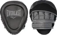 Лапи боксерські Everlast POWERLOCK R FOCUS MITT чорний Уні One Size купити