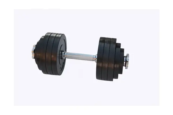 Гантель обгумована набірна 20 кг Rn-Sport купити недорого в Україні, фото 2