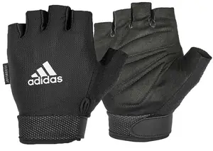 Рукавички для тренінгу Adidas Essential Adjustable Gloves чорний Уні M купити