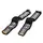 Бинты для запястий (кистовые бинты) Power System PS-3500 Wrist Wraps Grey/Black (пара)