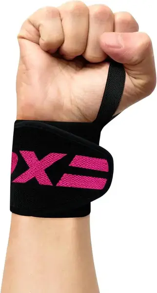 Бинти для зап'ясть (кистьові бинти) RDX W2 Gym Wrist Wraps Pink Pro купити недорого в Україні, фото 3