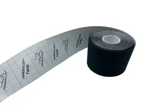 Кінезіологічний тейп PowerPlay 4315 Чорний 5cм*5м купити