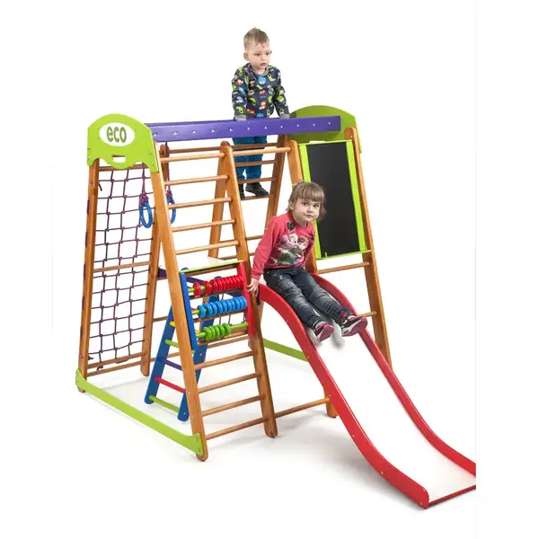 Спортивный комплекс для дома «Карапуз Plus 3» купить недорого в Украине, фото 2