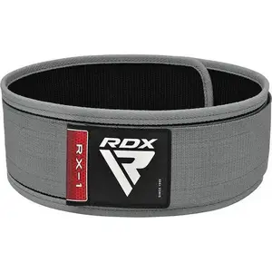 Пояс для тяжелой атлетики RDX RX1 Weight Lifting Belt Grey XL купить