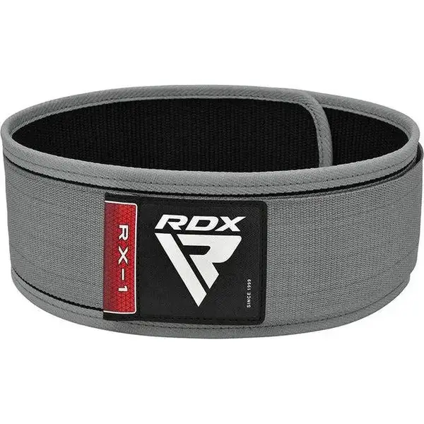 Пояс для тяжелой атлетики RDX RX1 Weight Lifting Belt Grey XL купить