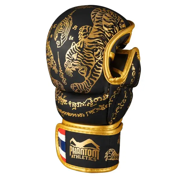 Перчатки для ММА Phantom Muay Thai Black Gold L/XL Black Gold купить недорого в Украине, фото 3