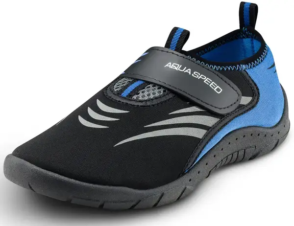 Аквашузи Aqua Speed AQUA SHOE MODEL 27B 7614 чорний, сірий, синій Уні 42 купити недорого в Україні, фото 3