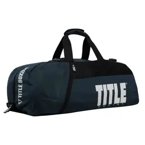 Спортивна сумка TITLE Boxing Champion Sport Bag/Backpack Blue/Black купити
