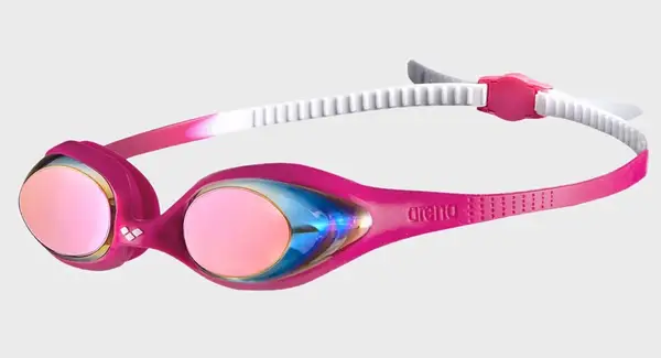 Окуляри для плавання Arena SPIDER JR MIRROR рожевий, білий Діт OSFM купити