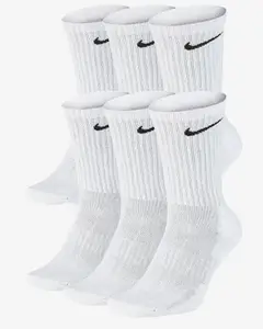 Носки Nike U NK EVERYDAY CUSH CRW 6PR белый Уни 34-38 купить