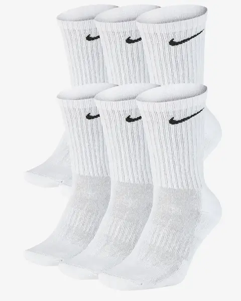 Носки Nike U NK EVERYDAY CUSH CRW 6PR белый Уни 34-38 купить недорого в Украине, фото 2