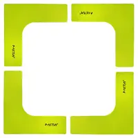Набор плоских угловых фишек-маркеров Meta Flat Corner Marker Set 4 лимон Уни 25х25 см купить