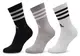 Носки Adidas 3S C SPW CRW 3P белый, серый, черный Уни S (37-39) купить недорого в Украине, фото 22256