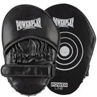 Лапи боксерські PowerPlay 3051 Чорні PU [пара] купити