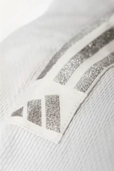 Кимоно для дзюдо Adidas серии Club с серебряными полосами на плечах белое 150 | Adidas J350P купить недорого в Украине, фото 7