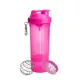 Шейкер спортивный SmartShake Slim 500ml Neon Pink купить недорого в Украине, фото 23654