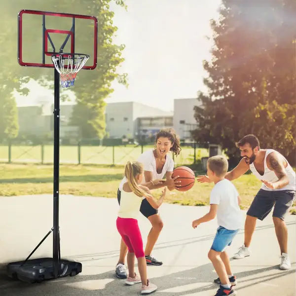 Стійка баскетбольна inSPORTline Baltimore 305 см, чорно-червона купити недорого в Україні, фото 3