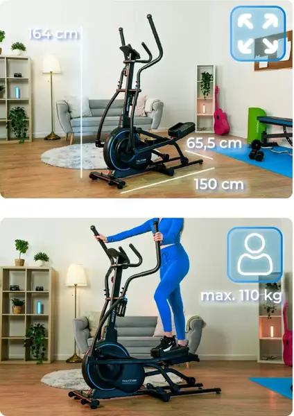 Орбитрек магнитный FIZZ THUNDER черный купить недорого в Украине, фото 4