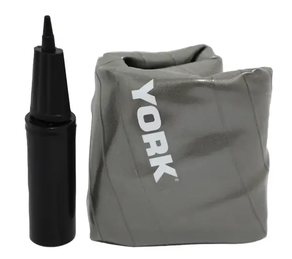 Фітбол York Fitness 75см сірий + насос купити недорого в Україні, фото 4