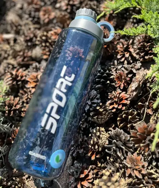 Пляшка для води CASNO 1000 мл KXN-1236 Блакитна купити недорого в Україні, фото 8