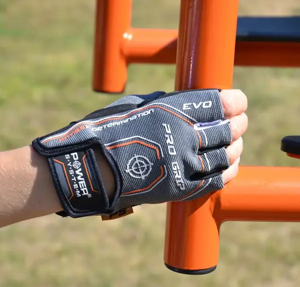 Перчатки для фитнеса Power System PS-2250E Pro Grip EVO Grey XS купить недорого в Украине, фото 8