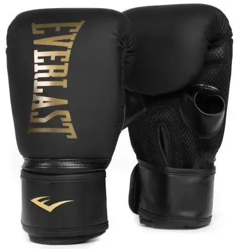 Боксерские перчатки Everlast CARDIO ELITE BAG GLOVES черный, золотой Уни S/M купить недорого в Украине, фото 6